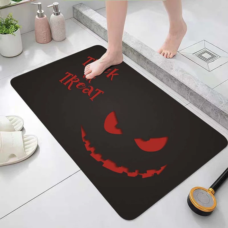Halloween-Themen-Dekor-Badvorleger