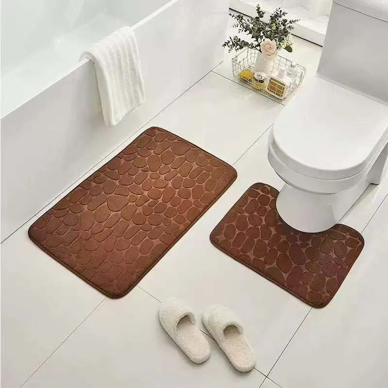 Dekorativer Badezimmermatten Set