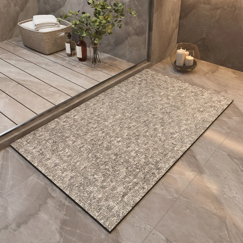 Dekorativer Badteppich