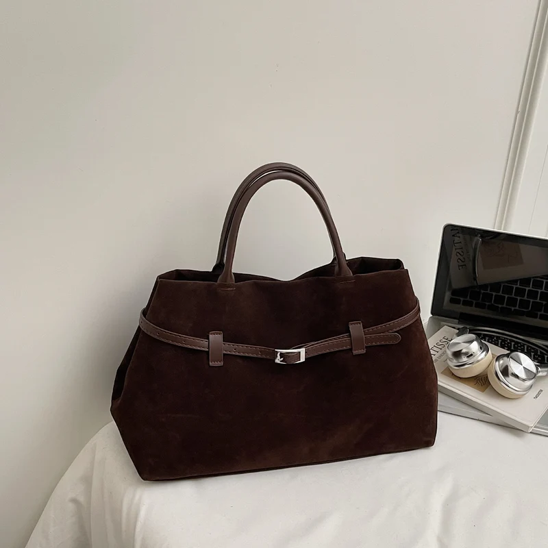 Elegante Wildleder Tasche