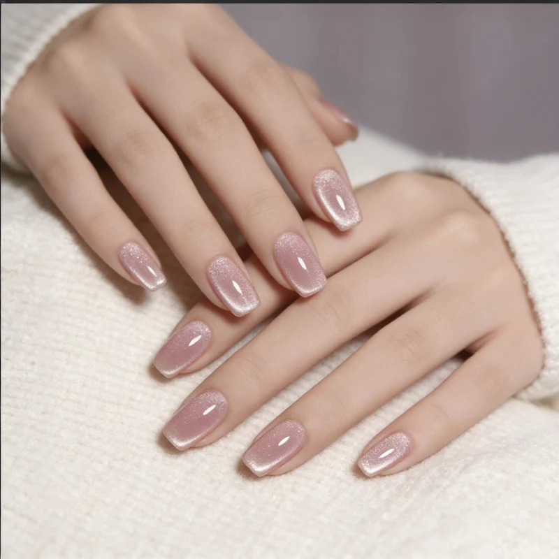 Glamorous Glitter Ombre Nail Art Enhancements Stornfield