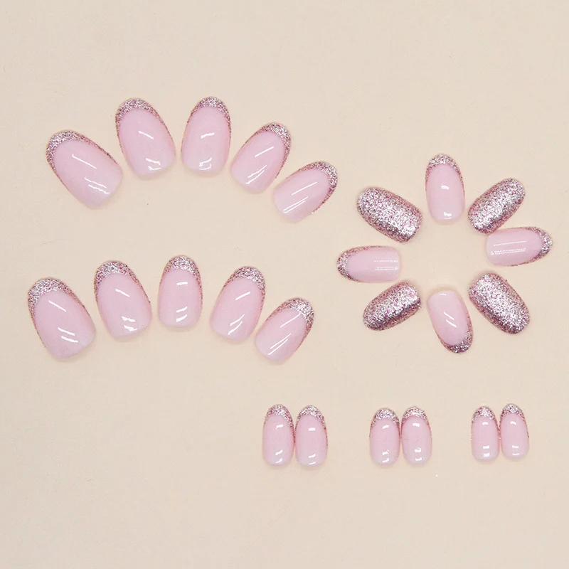Glamorous Glitter Nail Enhancements Stornfield