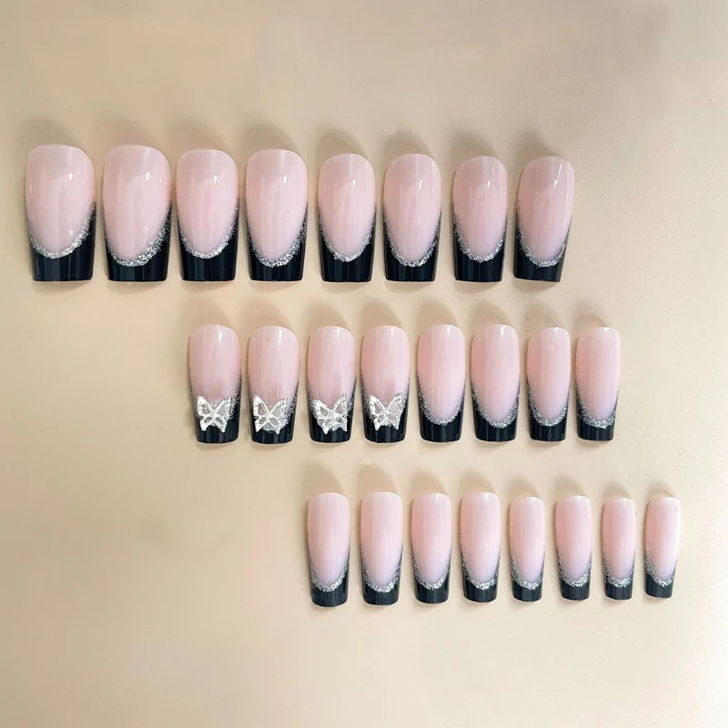 Glamorous Butterfly Nail Art Extensions Stornfield
