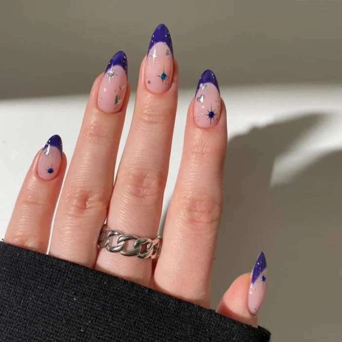 Glamorous Almond-Shaped Nail Enhancements Stornfield