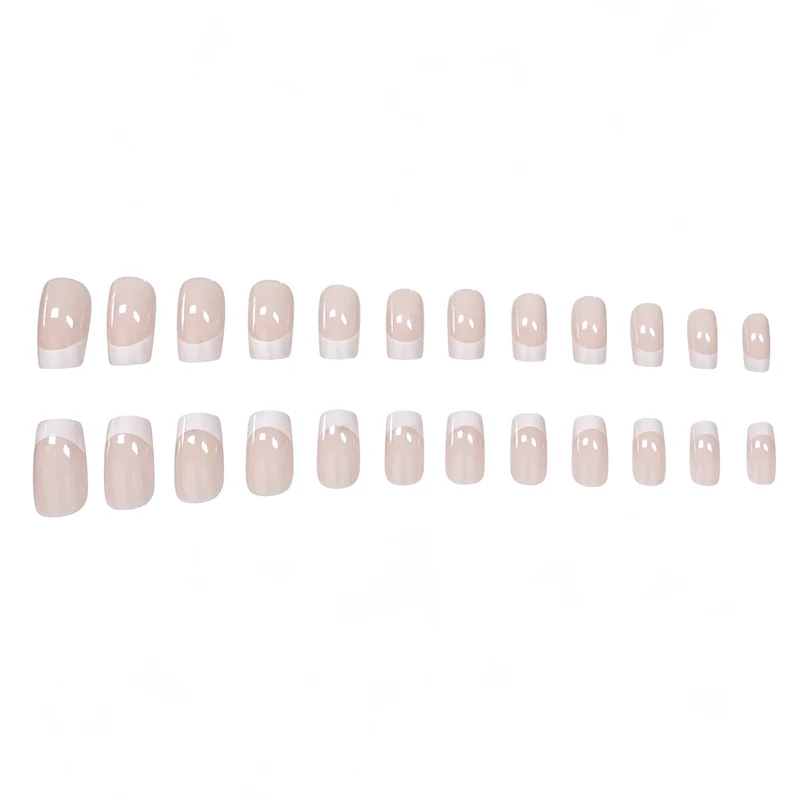 French Tip Nail Design Enhancements Stornfield
