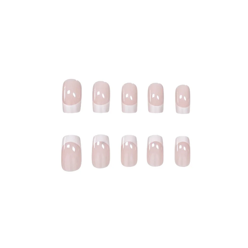 French Tip Nail Design Enhancements Stornfield