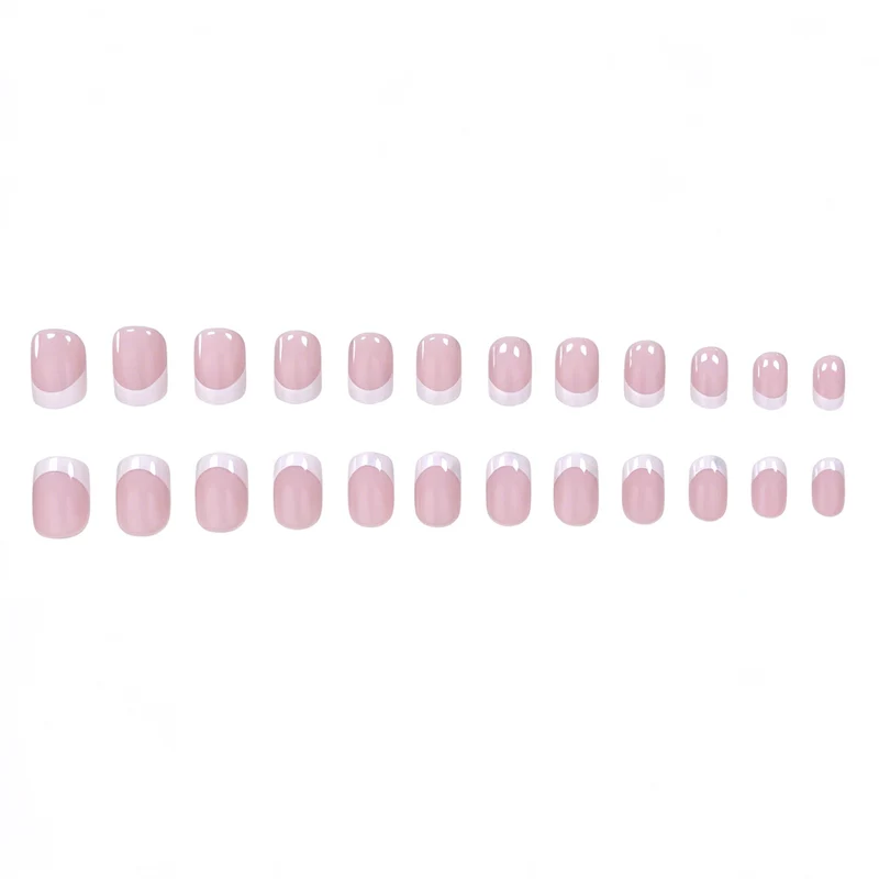 French Tip Gel Nail Enhancements Stornfield