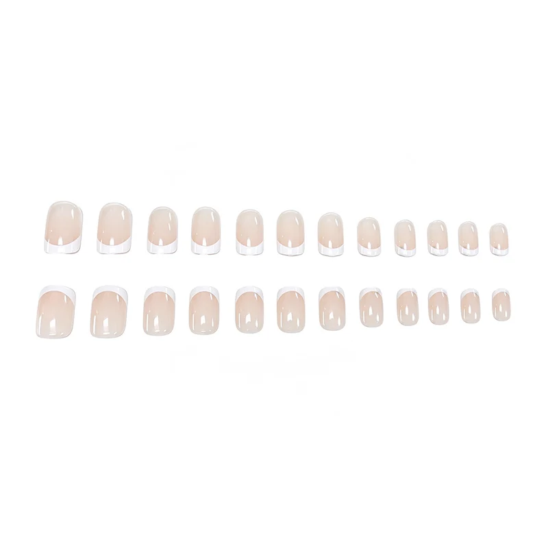 French Tip Acrylic Nail Enhancements Stornfield