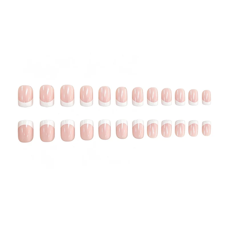 French Tip Acrylic Nail Art Enhancements Stornfield