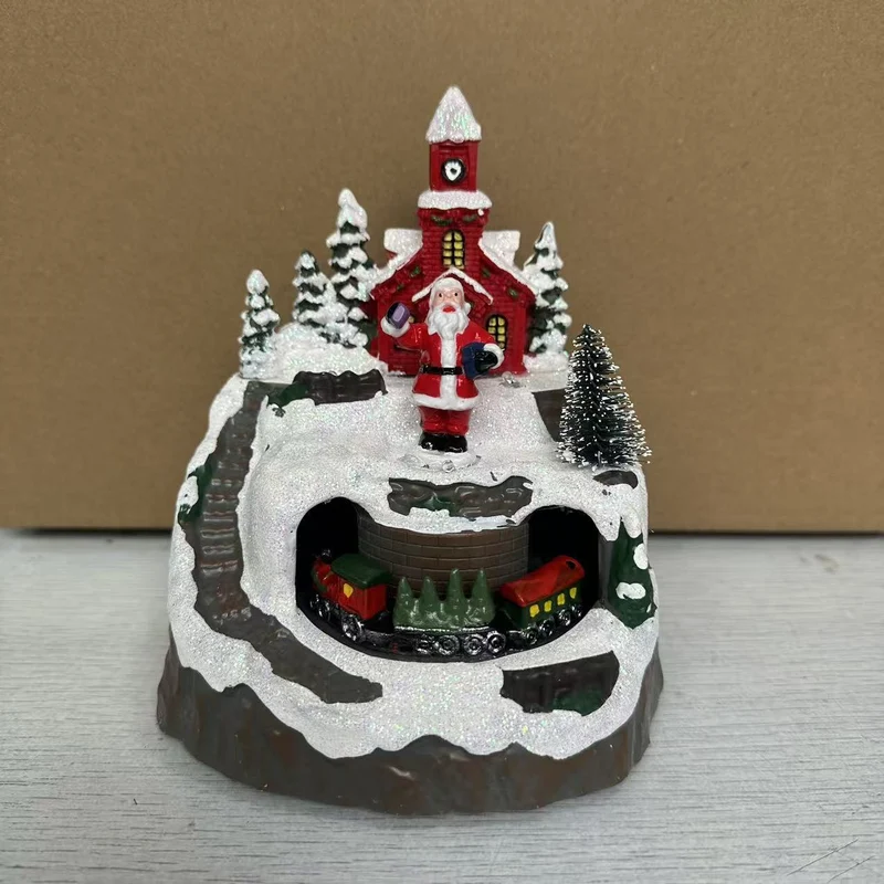 LED Illuminated Christmas Village Scene Stornfield
