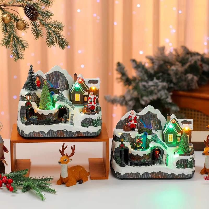 LED Illuminated Christmas Village Decoration Stornfield