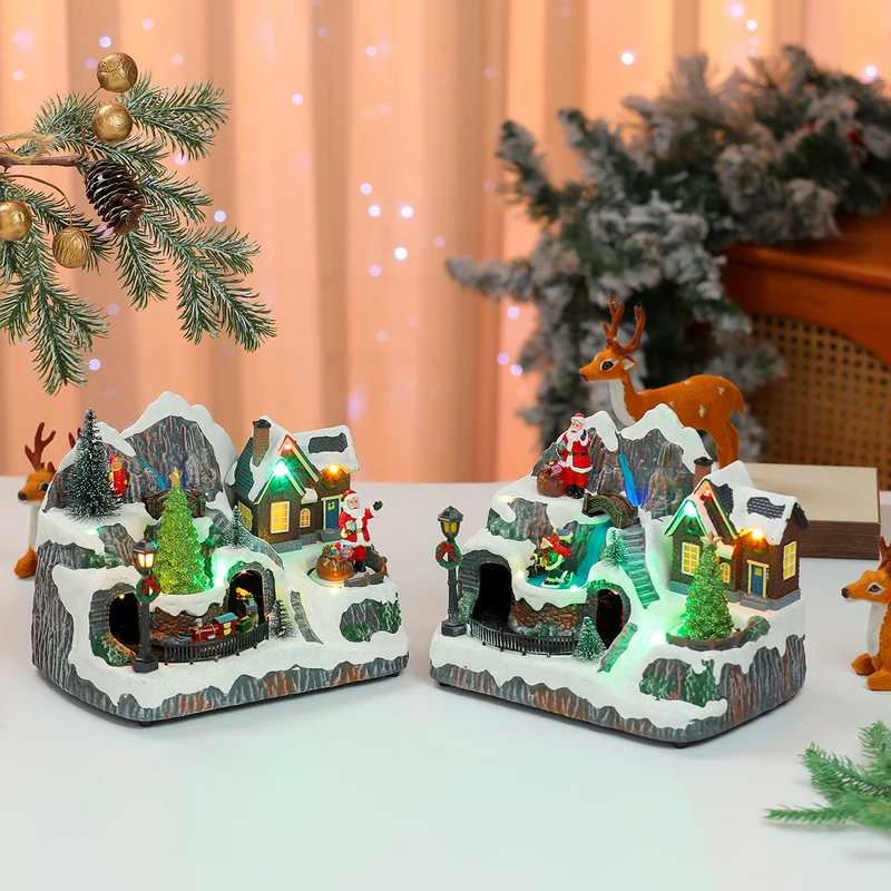 LED Illuminated Christmas Village Decoration Stornfield