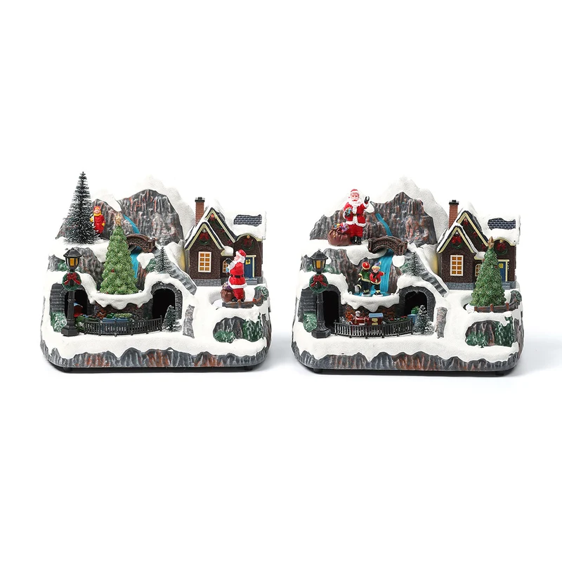 LED Illuminated Christmas Village Decoration Stornfield