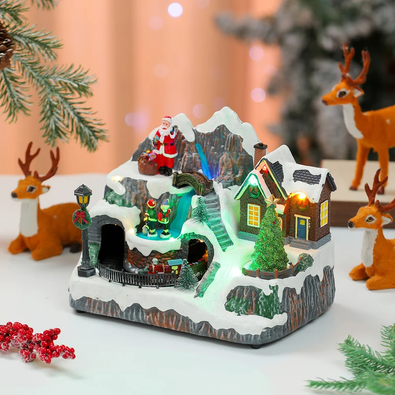 LED Illuminated Christmas Village Decoration Stornfield