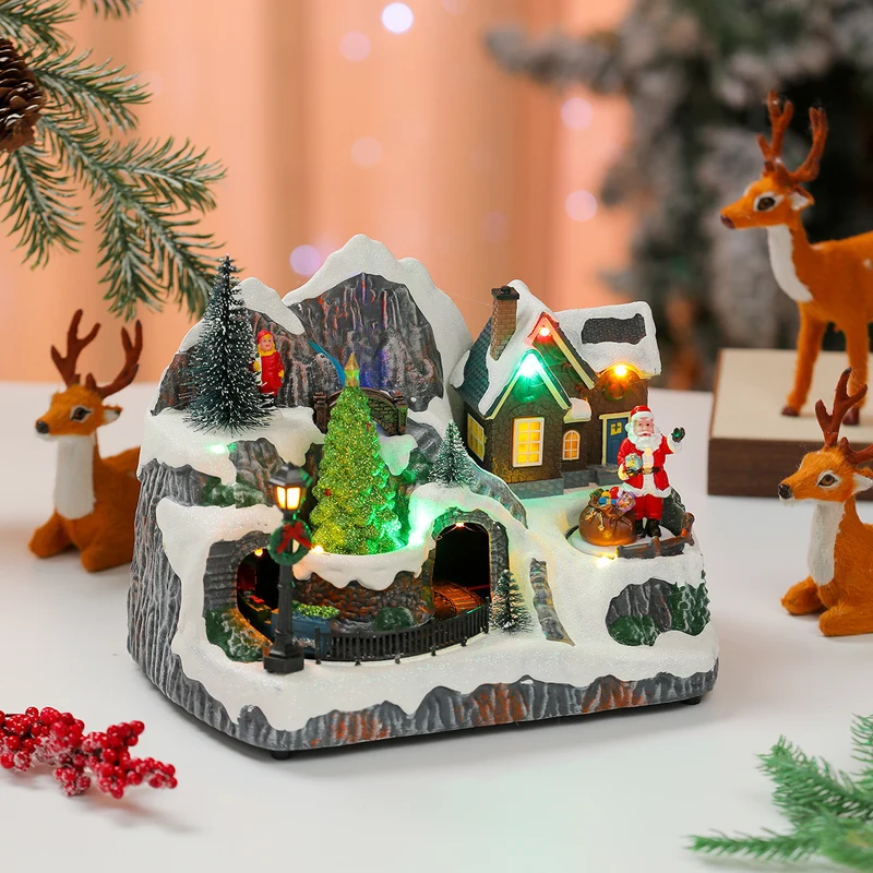 LED Illuminated Christmas Village Decoration Stornfield