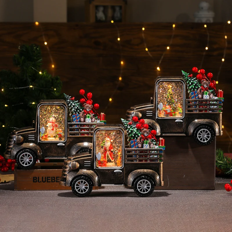 LED Illuminated Christmas Truck Decoration Stornfield