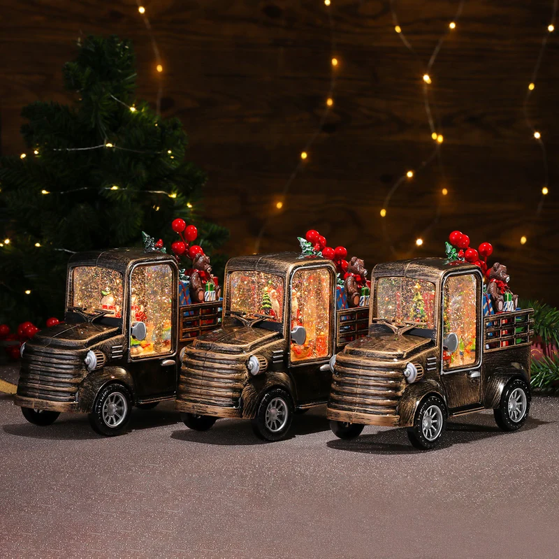 LED Illuminated Christmas Truck Decoration Stornfield
