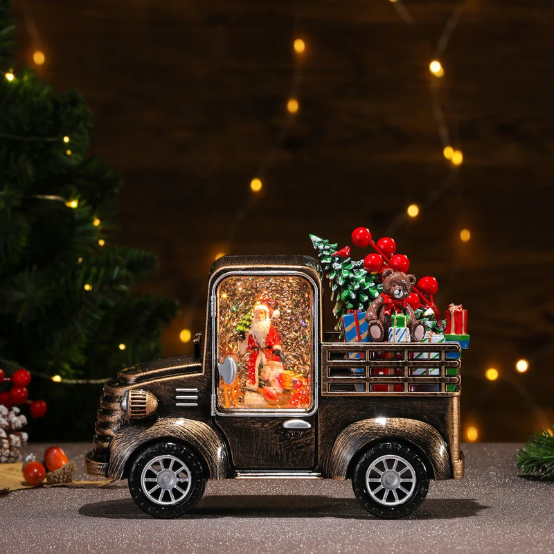 LED Illuminated Christmas Truck Decoration Stornfield
