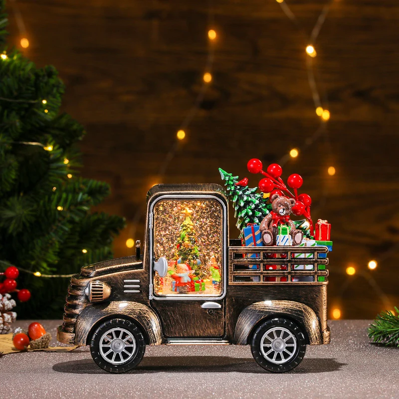 LED Illuminated Christmas Truck Decoration Stornfield