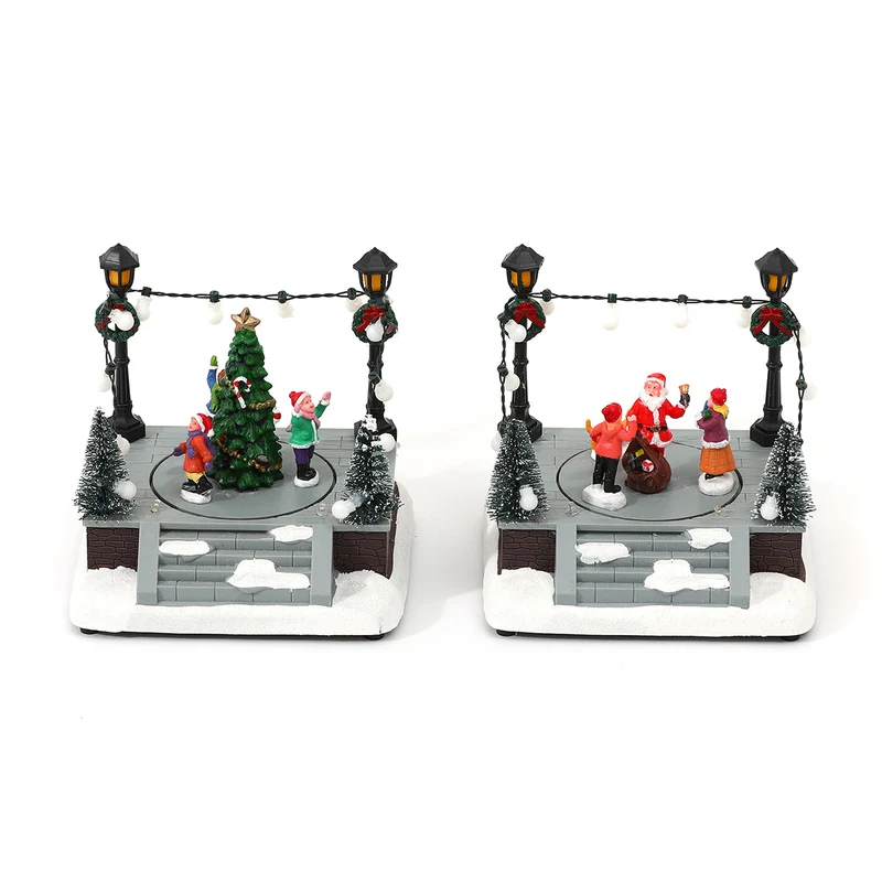 LED Illuminated Christmas Scene Figurine Stornfield