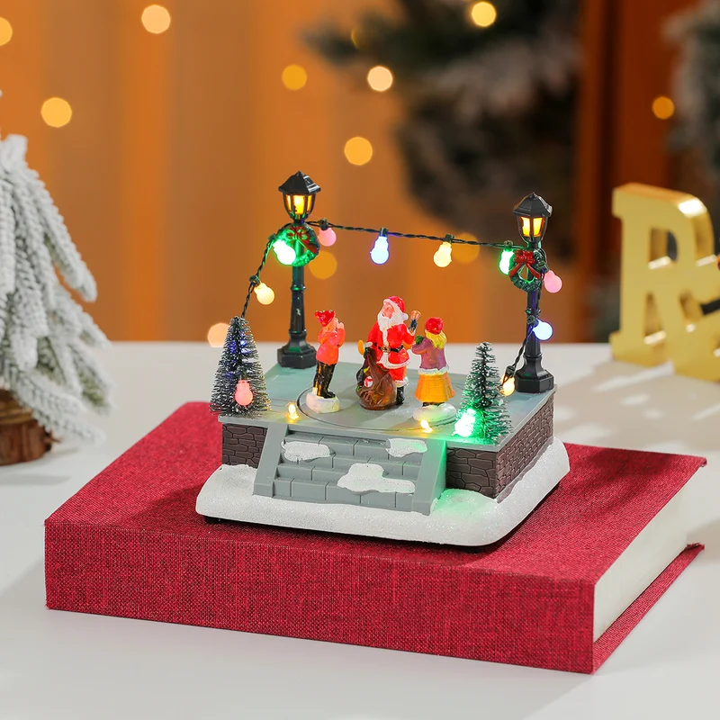 LED Illuminated Christmas Scene Figurine Stornfield