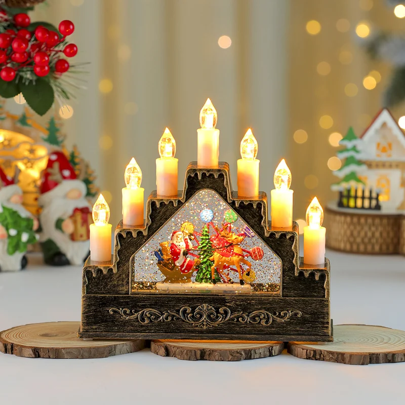 LED Illuminated Christmas Scene Decoration Stornfield