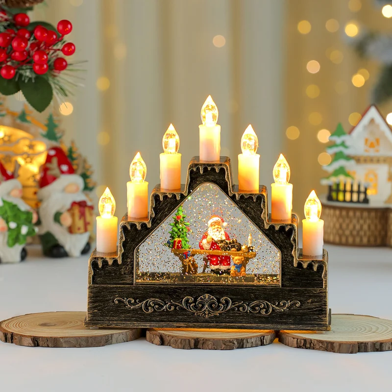 LED Illuminated Christmas Scene Decoration Stornfield