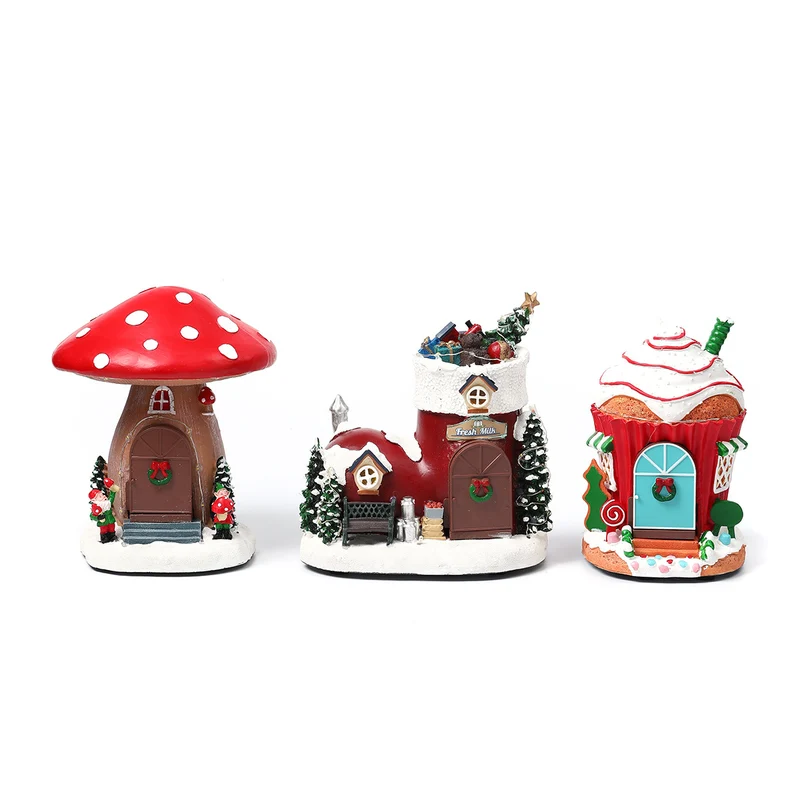LED Illuminated Christmas Gingerbread House Decoration Stornfield