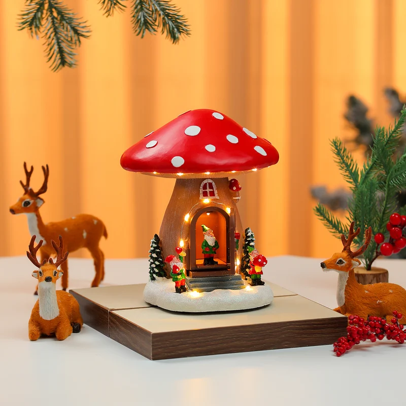 LED Illuminated Christmas Gingerbread House Decoration Stornfield