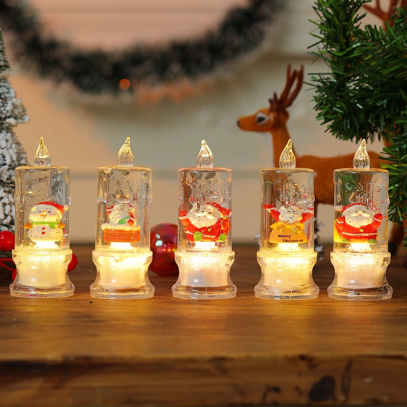 LED Illuminated Christmas Candle Figurine Stornfield