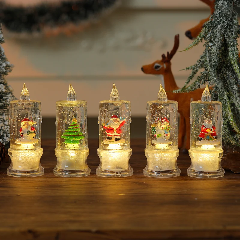 LED Illuminated Christmas Candle Figurine Stornfield