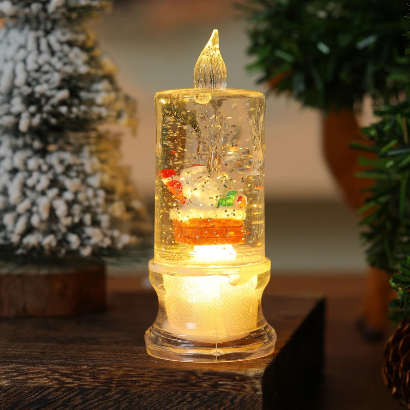 LED Illuminated Christmas Candle Figurine Stornfield