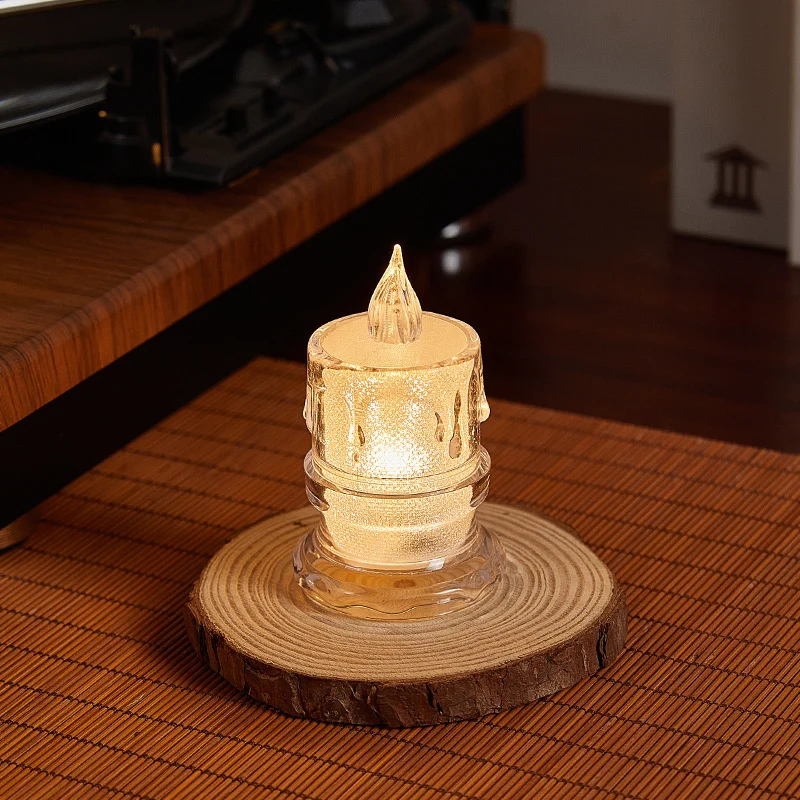 LED Flame Effect Tea Light Candles Stornfield
