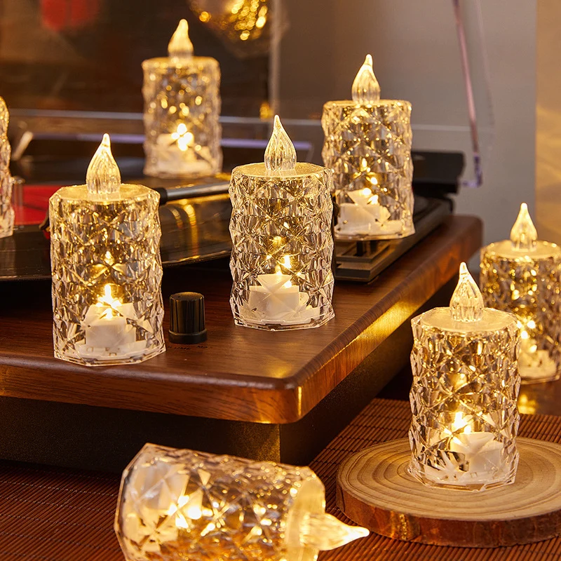 LED Flame Effect Tea Light Candles Stornfield