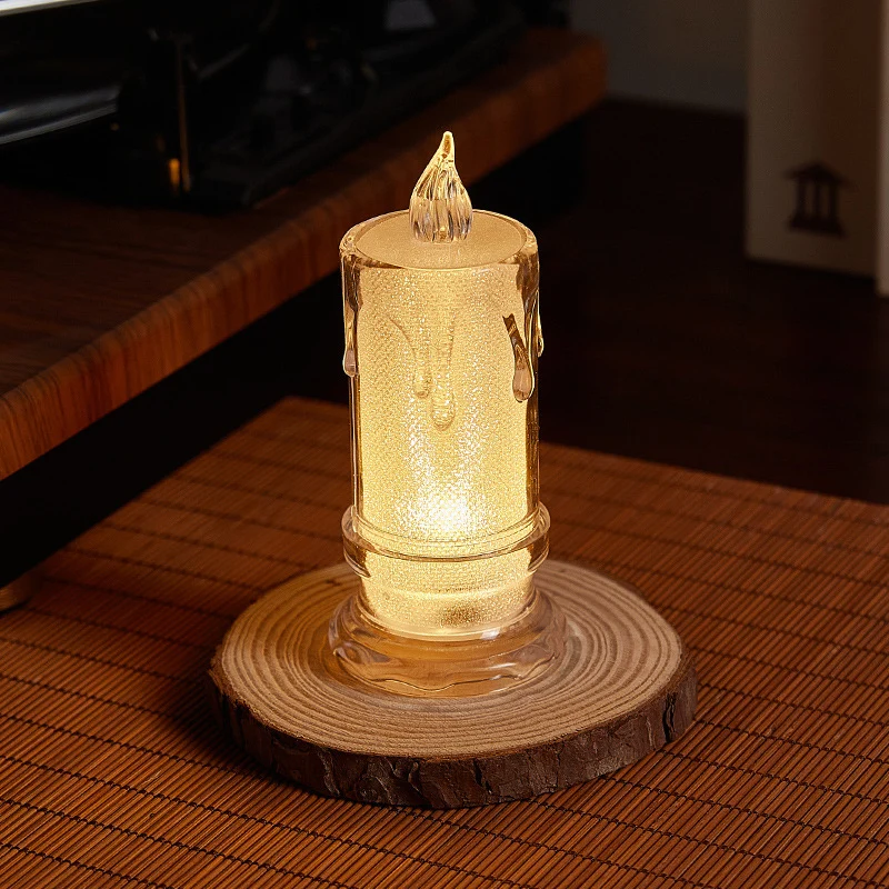 LED Flame Effect Tea Light Candles Stornfield