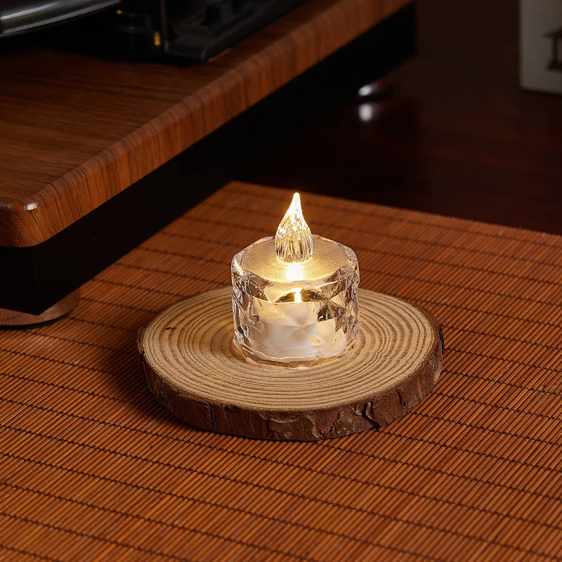 LED Flame Effect Tea Light Candles Stornfield