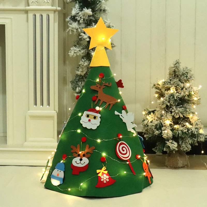 Interactive Felt Christmas Tree Decoration Stornfield