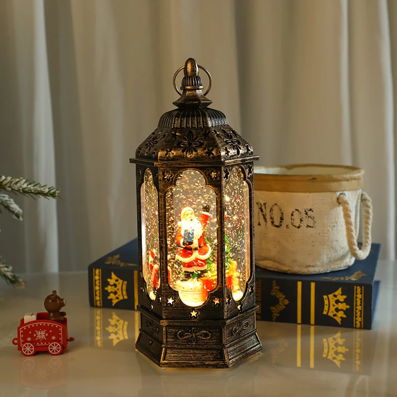 Illuminated Vintage Christmas Lantern Stornfield