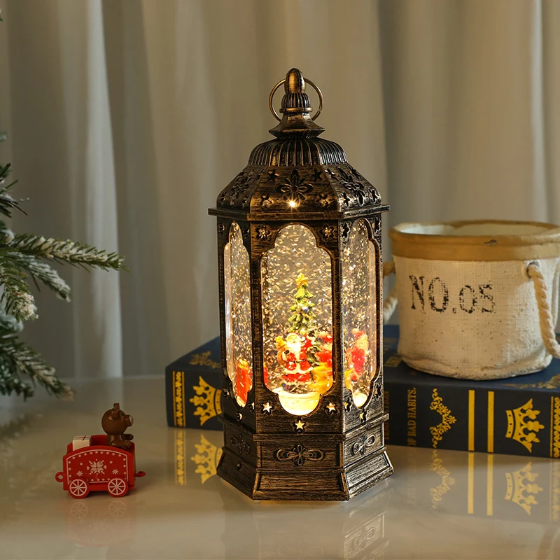 Illuminated Vintage Christmas Lantern Stornfield