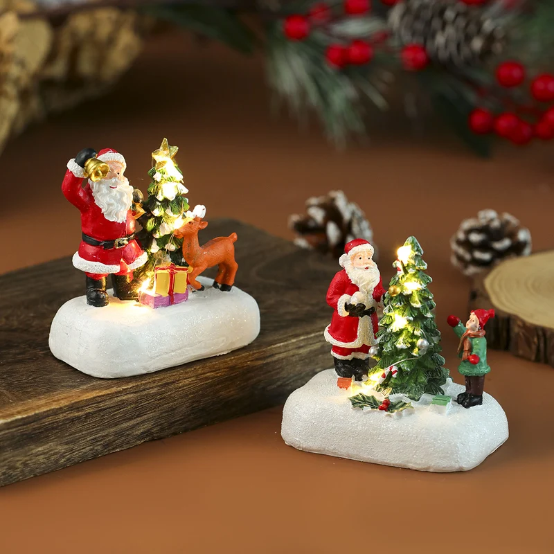 Illuminated Snowman Figurine Stornfield