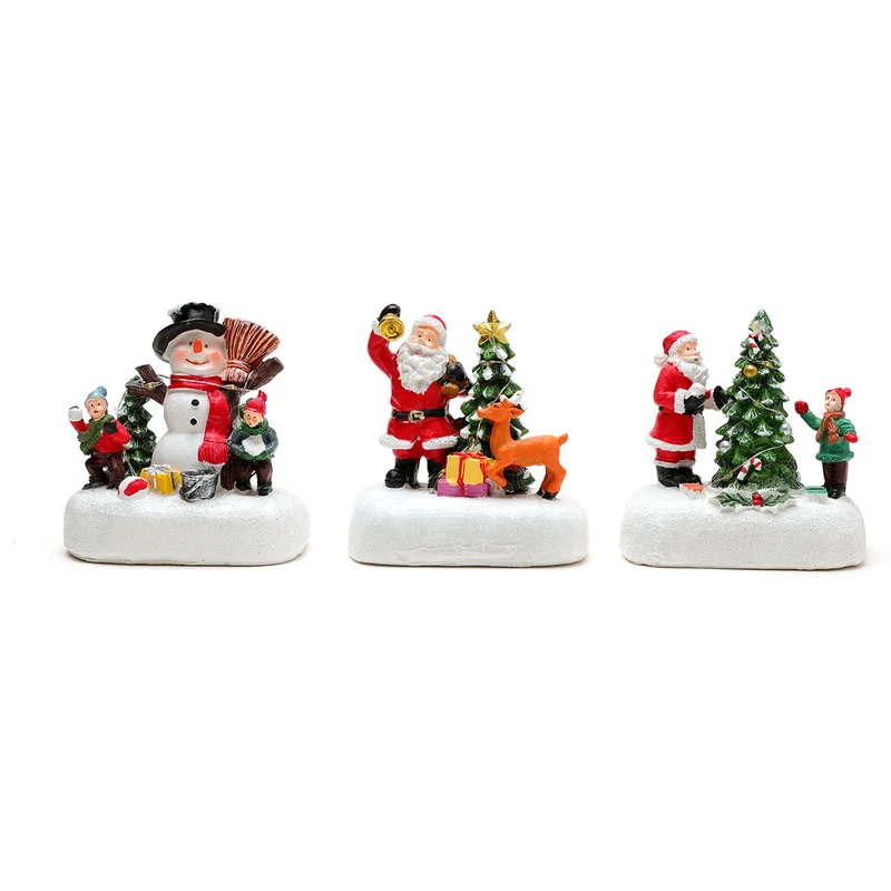 Illuminated Snowman Figurine Stornfield