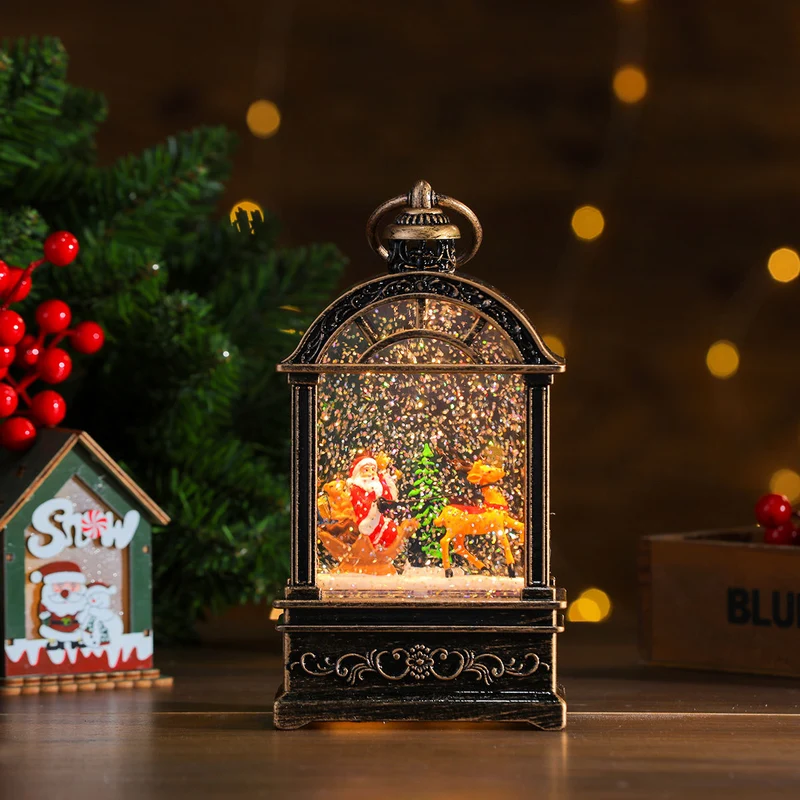 Illuminated Musical Christmas Lantern Stornfield