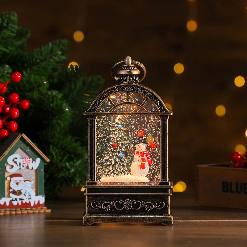 Illuminated Musical Christmas Lantern Stornfield