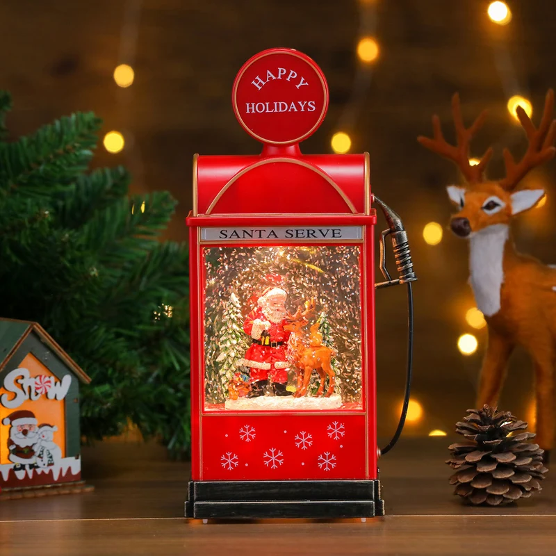 Illuminated Musical Christmas Lantern Stornfield