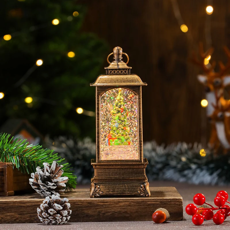 Illuminated Musical Christmas Lantern Stornfield