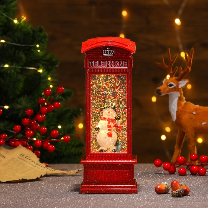 Illuminated Musical Christmas Lantern Stornfield