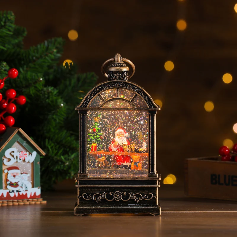 Illuminated Musical Christmas Lantern Stornfield