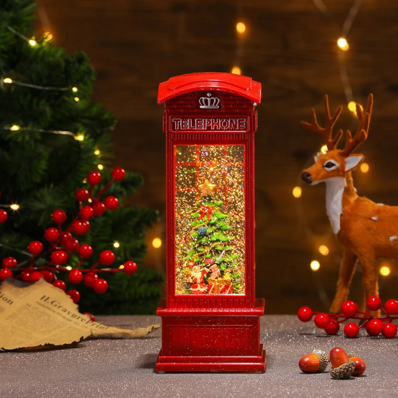 Illuminated Musical Christmas Lantern Stornfield