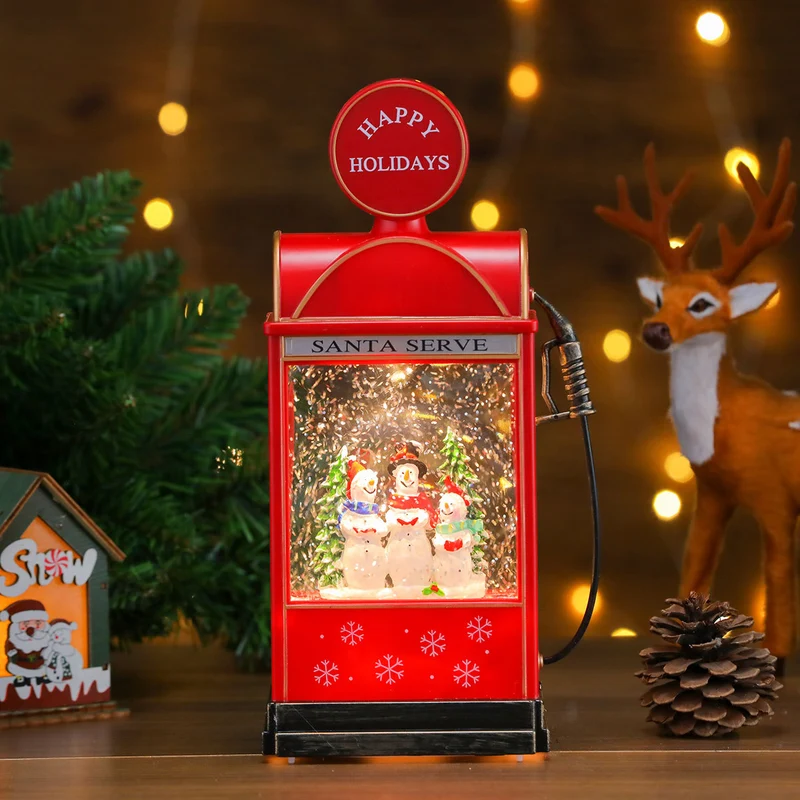 Illuminated Musical Christmas Lantern Stornfield