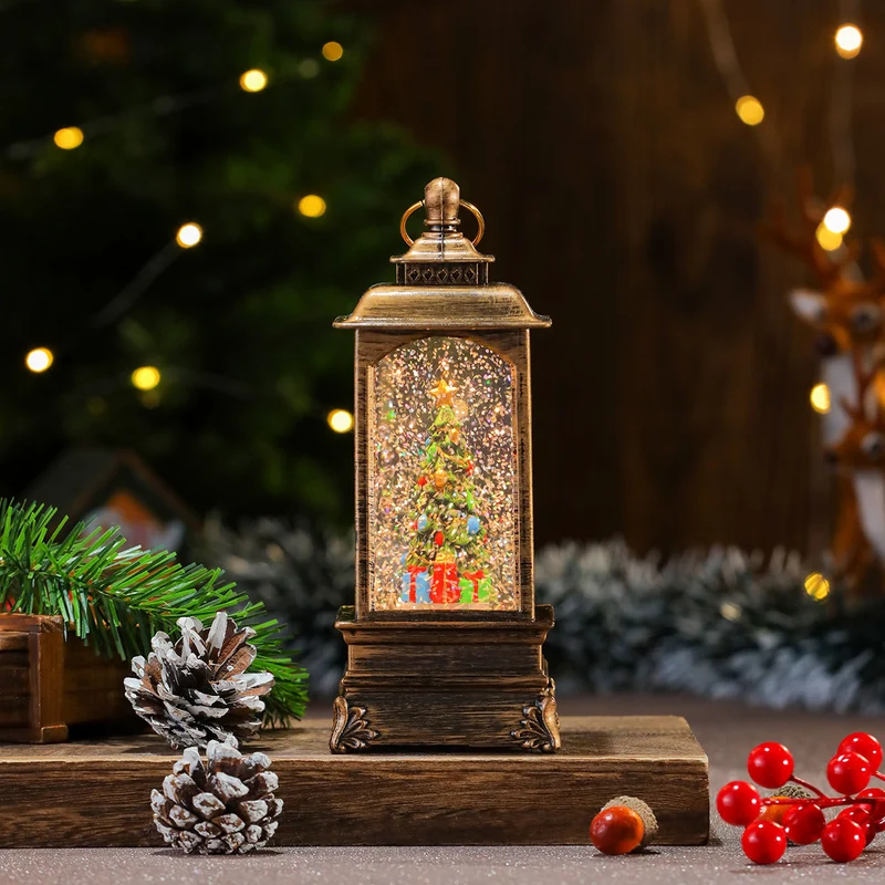 Illuminated Musical Christmas Lantern Stornfield